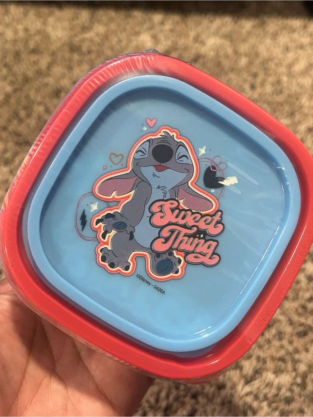 Disney Stitch Food Containers